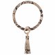 (image for) Wrist-let Bangle Key Chain Tassel - Serpentine Leather Tan