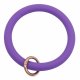 (image for) Wrist-let Bangle Key Chain Silica Gel Purple