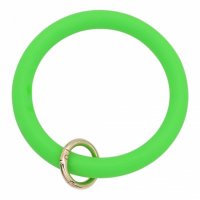 (image for) Wrist-let Bangle Key Chain Silica Gel Green