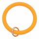 (image for) Wrist-let Bangle Key Chain Silica Gel Orange