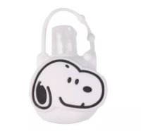 (image for) Silicone Bottle Holder for Mini 1oz Hand Sanitizer Snoopy