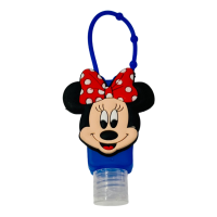 (image for) Silicone Bottle Holder for Mini 1oz Hand Sanitizer Minnie Mouse