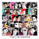 (image for) Elvis Presley Decal Stickers The King Non Repeating 50pcs