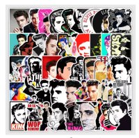 (image for) Elvis Presley Decal Stickers The King Non Repeating 50pcs