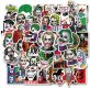 (image for) The Joker DC Comic Decal Stickers Non Repeating 50pc