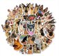 (image for) German Shephard Dog Stickers Mixed Non Repeating Decals 50 pcs