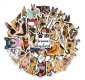 (image for) German Shephard Dog Stickers Mixed Non Repeating Decals 50 pcs