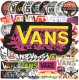 (image for) Vans Shoe Brand Vinyl Decal Stickers Non Repeating 50 pcs