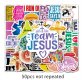 (image for) Jesus Inspirational Quotes Stickers Non Repeating Vinyl Decal
