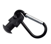 (image for) Black Carabiner Connector Clip Accessory Compatible for Bogg Bags & Simply Southern Totes 1pc