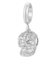 (image for) End Less Charm Drop - CZ Skull