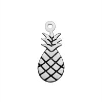 (image for) 8*18mm Stainless Steel Charm - Pineapple