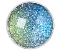 (image for) Snap Jewelry 18-20mm Glitter Shades of Blue & Green