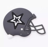 (image for) Shoe Charms Dallas Cowboys #2 NFL Football For Crocs (XH-133-13)