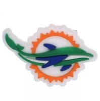 (image for) Shoe Charms Miami Dolphins For Crocs (XH-133-41)