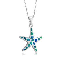 (image for) 925 - Sterling - Starfish Opal Pendant