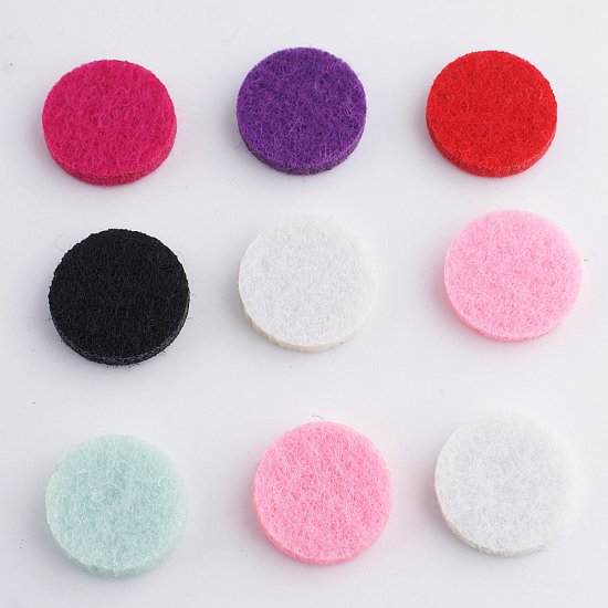 (image for) Aromatherapy & Essential Oil 17mm Pads 10pc/Mix - Click Image to Close