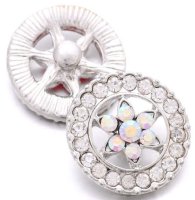 (image for) Snap Jewelry Rhinestone - Clear Halo & AB Star
