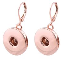 (image for) Snap Jewelry Earrings - Rose Gold Lever-back