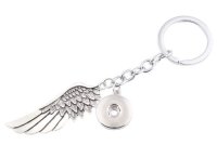 (image for) Snap Jewelry Key Chain - Angel Wing