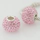 (image for) Charm 925 - 7 Row - Giant Crystals - Light Pink