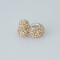 (image for) 925 Austrian Crystal Mini Bead - Beige Champagne